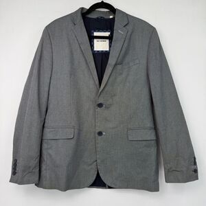 Ben Sherman Men's L Gray Classic‎ Fit 2-Button Sport Coat Blazer